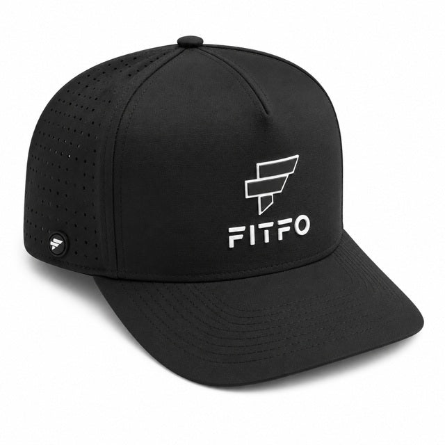 FITFO HAT — BLACK / WHITE