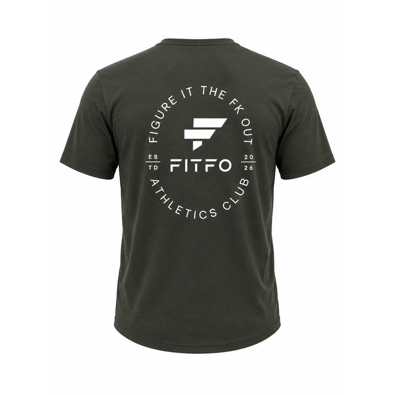 LOGO TEE — OLIVE